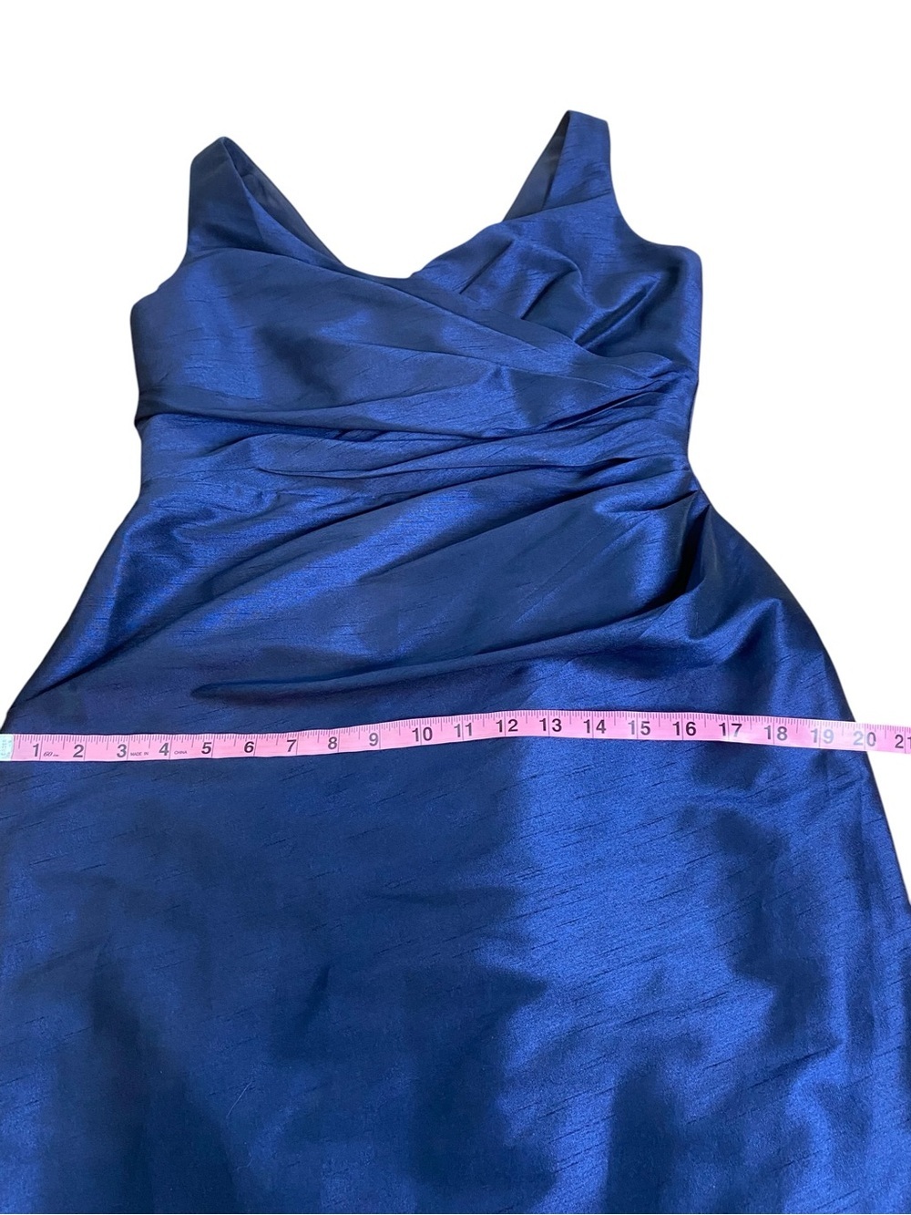 Alfred Sung Dark Blue Evening Dress Women’s Size 10 - Picture 9 of 15